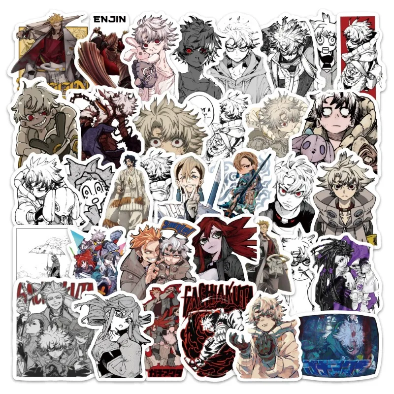 60pcs GACHIAKUTA Anime Peripheral Doodle Sticker Rudo Enjin Riyo Tamuji DIY Laptop Skateboard Waterproof Stickers Gift Toy
60pcs GACHIAKUTA Anime Peripheral Doodle Sticker Rudo Enjin Riyo Tamuji DIY Laptop Skateboard Waterproof Stickers Gift Toy