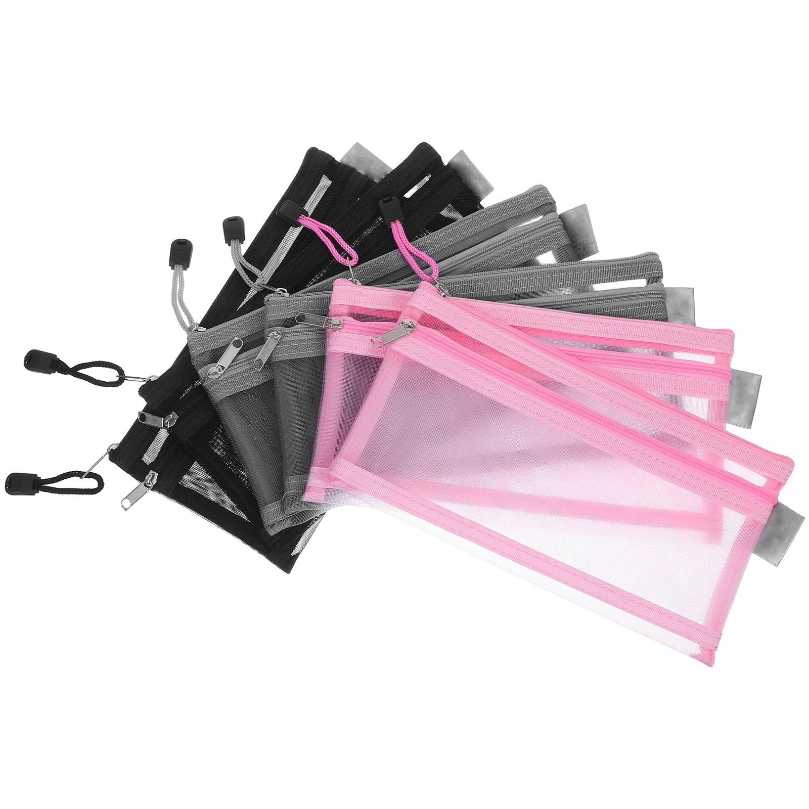 6 Pcs Double Zipper Pen Bag Organizer Bags Nylon Pencil Pouch Cute School Case Gauze Layer Stationery
6 Pcs Double Zipper Pen Bag Organizer Bags Nylon Pencil Pouch Cute School Case Gauze Layer Stationery