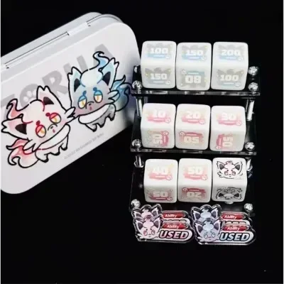 Role-playing Games Organizer Storage Box for Pokemon Anime Figure Match with Scoring Counter Damage Indicator Zorua
Role-playing Games Organizer Storage Box for Pokemon Anime Figure Match with Scoring Counter Damage Indicator Zorua