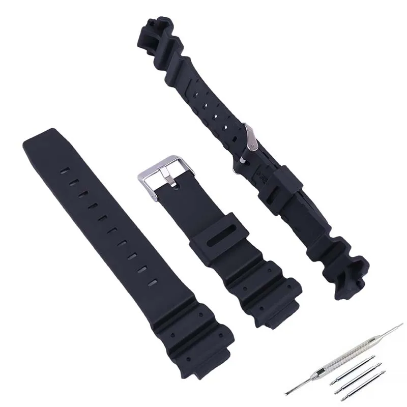 Men's Resin watch strap pin buckle accessories compatible for Casio DW9050 9051 9052 sports waterproof Rubber watch chains 16mm
Men's Resin watch strap pin buckle accessories compatible for Casio DW9050 9051 9052 sports waterproof Rubber watch chains 16mm