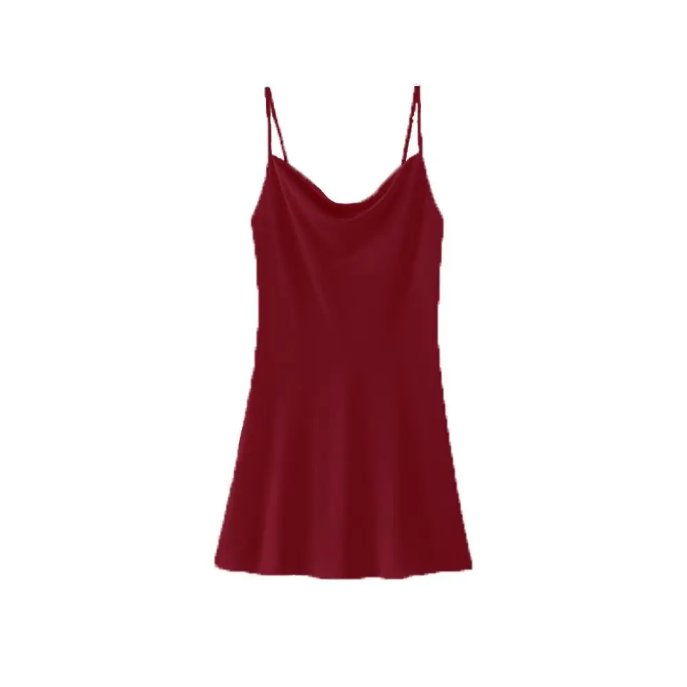 Soft Ruffle Women's Pajama Dress Thin Sleeveless Ice Silk Suspender Nightdress Homewear Party Dress Slim Sling Nightgown Party
Soft Ruffle Women's Pajama Dress Thin Sleeveless Ice Silk Suspender Nightdress Homewear Party Dress Slim Sling Nightgown Party