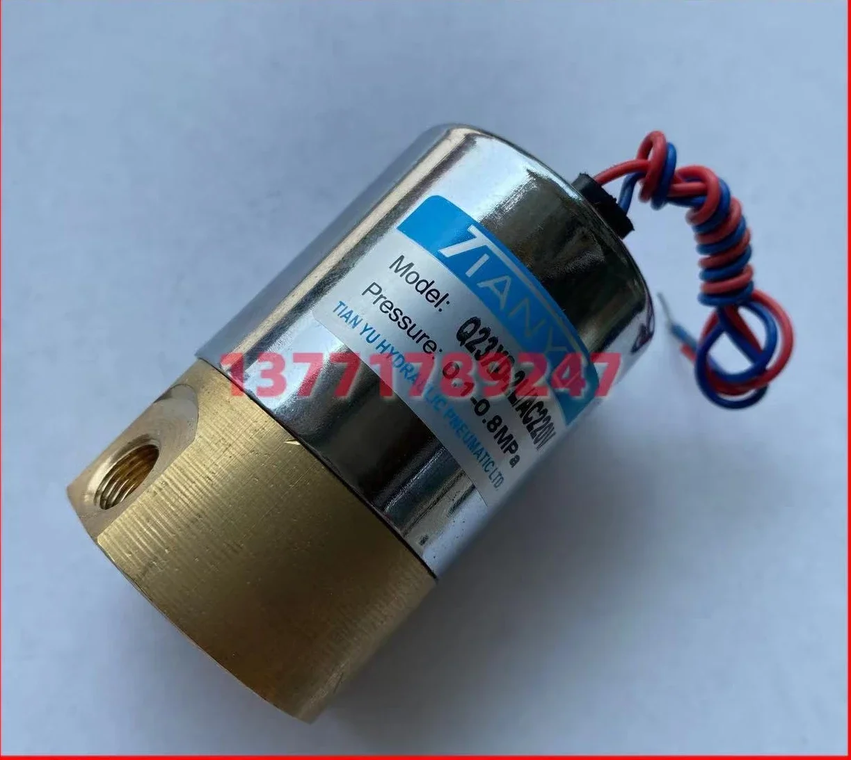 Q23XD-2L two-position three-way electromagnetic valve 220v36v printing and dyeing factory silk steaming machine Q23 coil
Q23XD-2L two-position three-way electromagnetic valve 220v36v printing and dyeing factory silk steaming machine Q23 coil