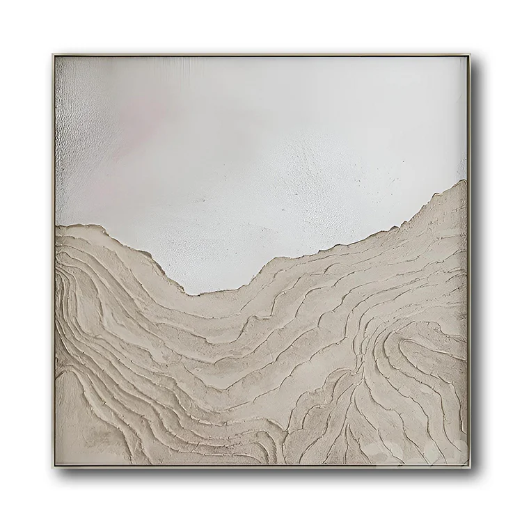 Abstract texture handmade oil painting mural art frame painting ready to hang family hotel decoration
Abstract texture handmade oil painting mural art frame painting ready to hang family hotel decoration