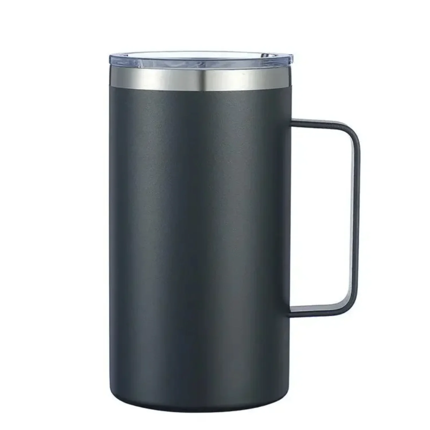 24oz Stainless Steel Insulated Cup Vacuum Thermal Mug Tumbler Coffee Mug Beer Cup with Handle Double Wall Office Vacuum Flasks
24oz Stainless Steel Insulated Cup Vacuum Thermal Mug Tumbler Coffee Mug Beer Cup with Handle Double Wall Office Vacuum Flasks
