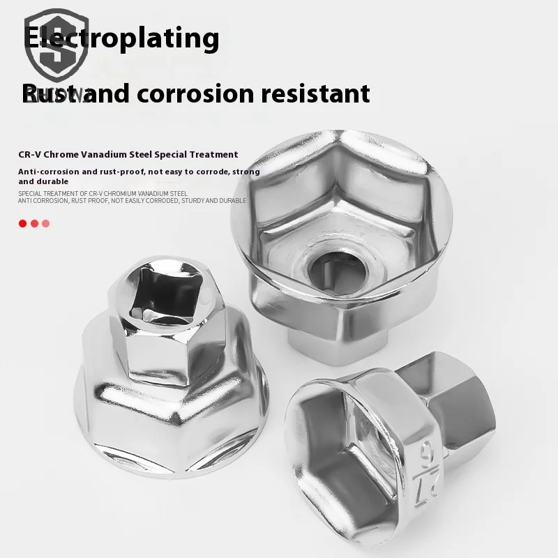 27/32/36mm Socket Wrench Car Oil Filter Wrenchs Sockets Remover Tools For Most Car Models Oil Filter Caps Auto Accessories
27/32/36mm Socket Wrench Car Oil Filter Wrenchs Sockets Remover Tools For Most Car Models Oil Filter Caps Auto Accessories