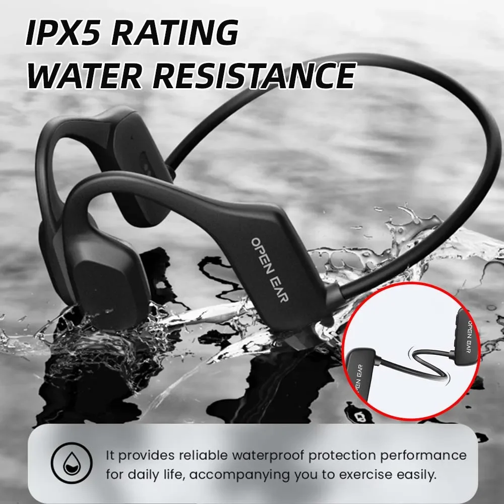X1 Driving Bone Conduction Wireless Headphones Open Ear Rainproof Sweatproof Cycling Motorcycle Outdoor Sport Bluetooth Headset
X1 Driving Bone Conduction Wireless Headphones Open Ear Rainproof Sweatproof Cycling Motorcycle Outdoor Sport Bluetooth Headset