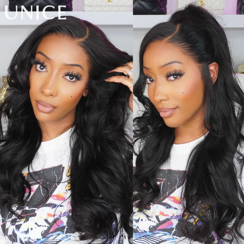 UNice 13x4 Pre-Everything™ Loose Wave Human Hair Wigs With Right Side Part Bangs & Drawstring
UNice 13x4 Pre-Everything™ Loose Wave Human Hair Wigs With Right Side Part Bangs & Drawstring
