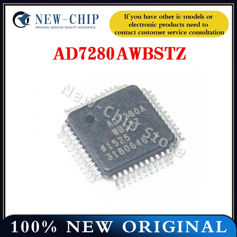 2PCS-20PCS/LOT AD7280AWBSTZ AD7280A QFP-48 NEW ORIGINAL
2PCS-20PCS/LOT AD7280AWBSTZ AD7280A QFP-48 NEW ORIGINAL