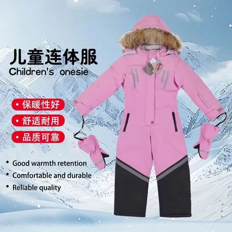 2025 New Children's jumpsuit Windproof Waterproof Outdoor ski Suit Suitable for 4-8 Years old Girls Wear Climbing Clothes
2025 New Children's jumpsuit Windproof Waterproof Outdoor ski Suit Suitable for 4-8 Years old Girls Wear Climbing Clothes