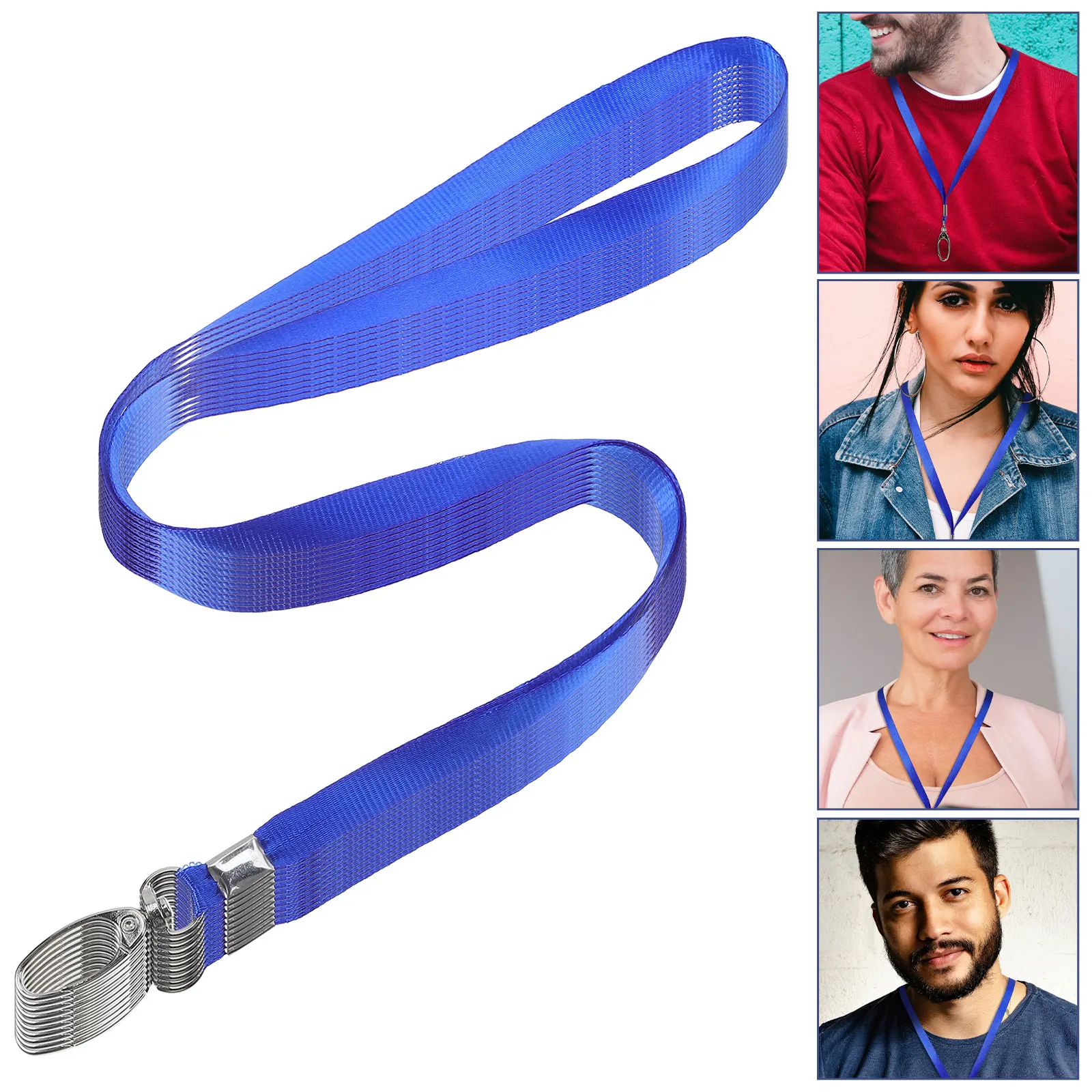 50Pcs Metal and Polyester Badge Lanyards Breakaway Id Lanyard for Office Workers Name Tags Id Badges Factory Staff Travel Daily
50Pcs Metal and Polyester Badge Lanyards Breakaway Id Lanyard for Office Workers Name Tags Id Badges Factory Staff Travel Daily