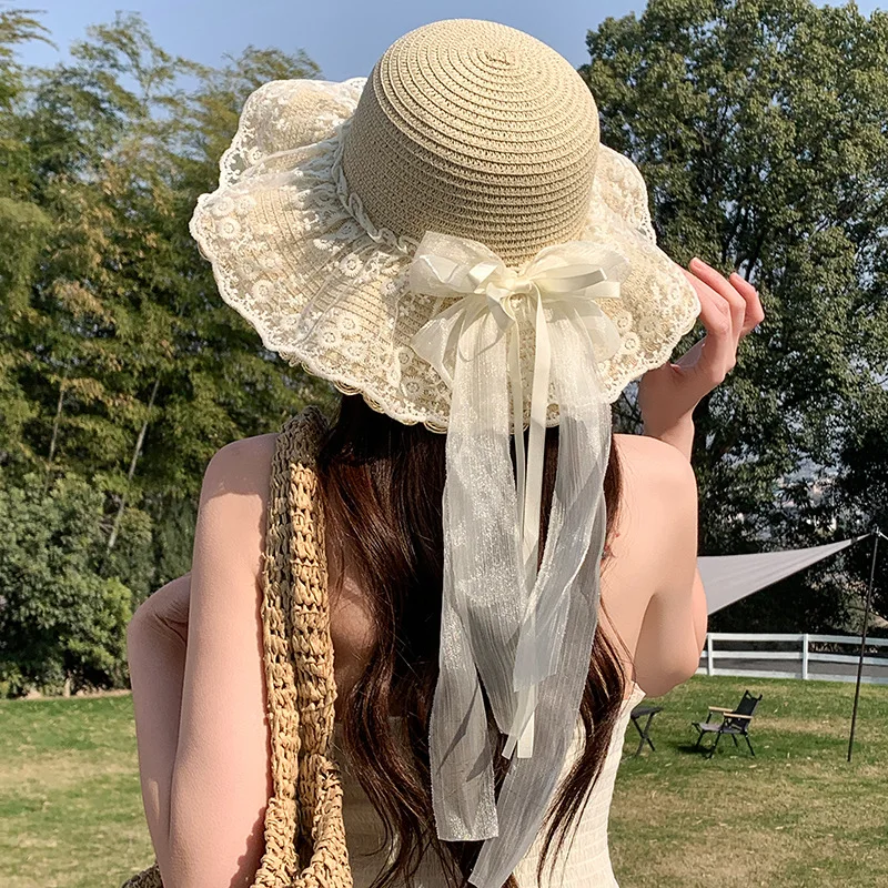 Summer Woven Straw Hat for Women, Sweet Fairy Style UV Protection Sun Hat, Ideal for Travel and Photography
Summer Woven Straw Hat for Women, Sweet Fairy Style UV Protection Sun Hat, Ideal for Travel and Photography