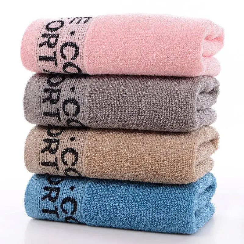 Pure Cotton Face Towels Thickened Absorbent Soft Single Color Home Use Gift Embroidered Towels Set of Ten
Pure Cotton Face Towels Thickened Absorbent Soft Single Color Home Use Gift Embroidered Towels Set of Ten
