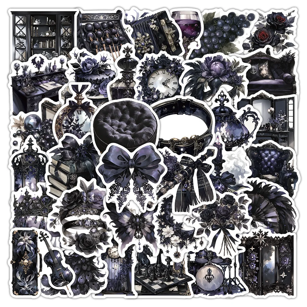 10/54PCS Gothic Cartoon Stickers Dark Style Graffiti Black DIY Decoration Toy Fridge Luggage Laptop Guitar Car Bike Skateboard
10/54PCS Gothic Cartoon Stickers Dark Style Graffiti Black DIY Decoration Toy Fridge Luggage Laptop Guitar Car Bike Skateboard