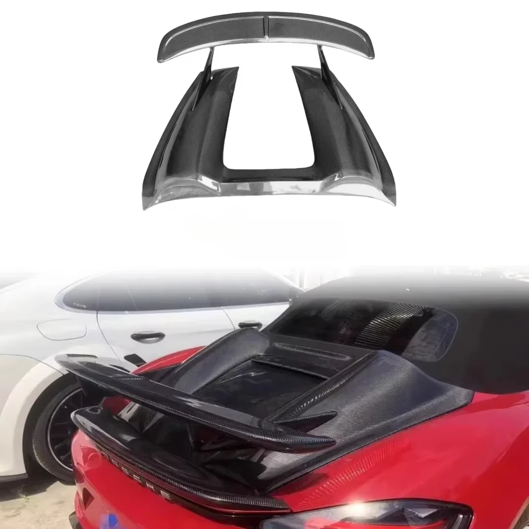 Modified 981/982 for Hump GT Style Carbon Rear Trunk Spoiler Semi-Carbon Tail Wing for Cayman 718
Modified 981/982 for Hump GT Style Carbon Rear Trunk Spoiler Semi-Carbon Tail Wing for Cayman 718