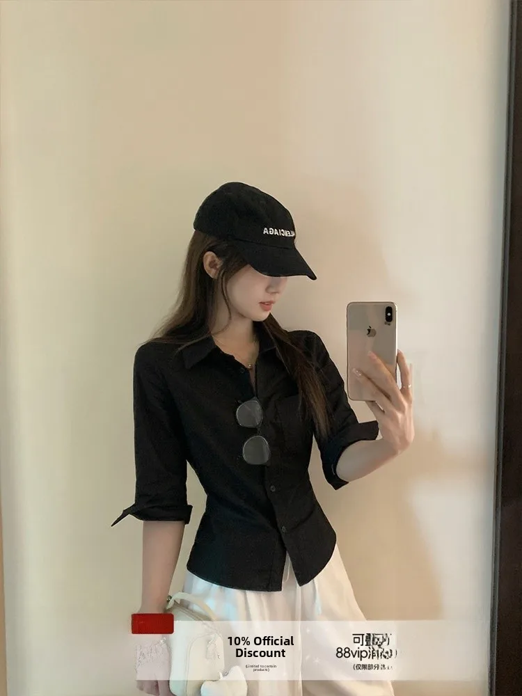 Женская хлопково-льняная блузка с длинным рукавом, повседневная, приталенная, осенняя новинка, с поясом на талии
Женская хлопково-льняная блузка с длинным рукавом, повседневная, приталенная, осенняя новинка, с поясом на талии