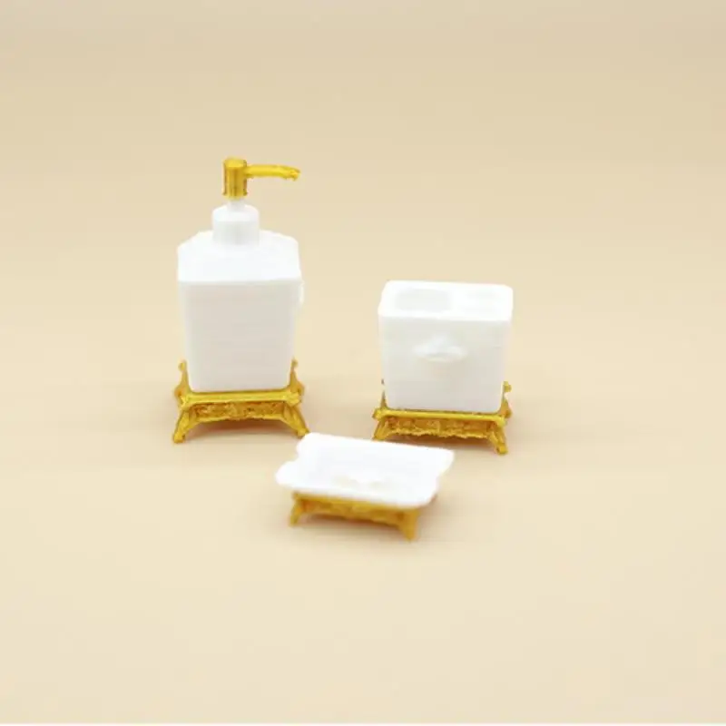 1/3Pcs 1/12 Scale Dollhouse Miniature Bathroom Set Lotion Bottle Toothbrush Holder Nordic Modern Decor Accessories
1/3Pcs 1/12 Scale Dollhouse Miniature Bathroom Set Lotion Bottle Toothbrush Holder Nordic Modern Decor Accessories