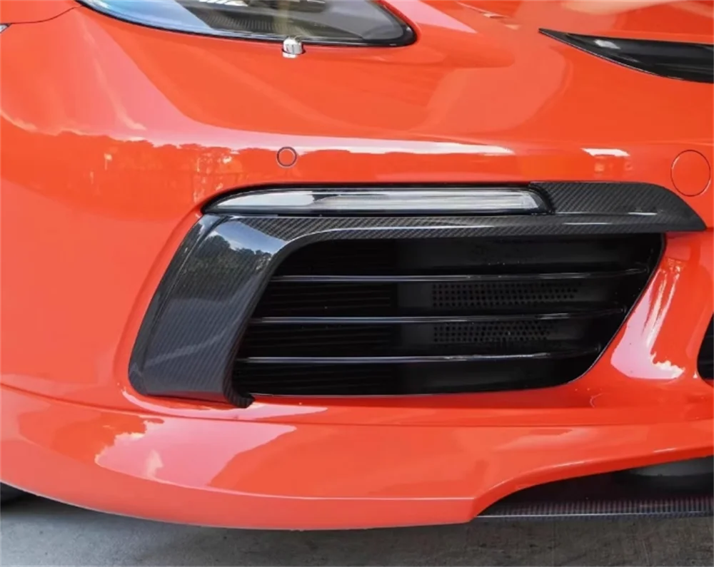 Воздушная транспортировка, для Porsche 718 Boxster Cayman модифицированные автомобильные аксессуары, украшение переднего воздухозаборника из углеродного волокна в стиле TH
Воздушная транспортировка, для Porsche 718 Boxster Cayman модифицированные автомобильные аксессуары, украшение переднего воздухозаборника из углеродного волокна в стиле TH