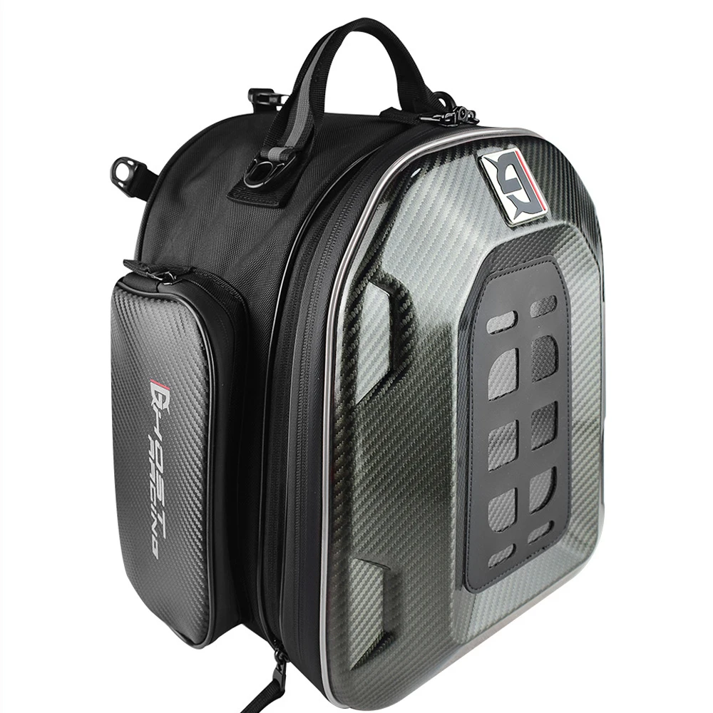 GHOST RACING Waterproof Motorcycle Bag LED Mochila Motociclista Carbon Fiber Package Helmet Bag Multi-functional Trave Bag Black
GHOST RACING Waterproof Motorcycle Bag LED Mochila Motociclista Carbon Fiber Package Helmet Bag Multi-functional Trave Bag Black
