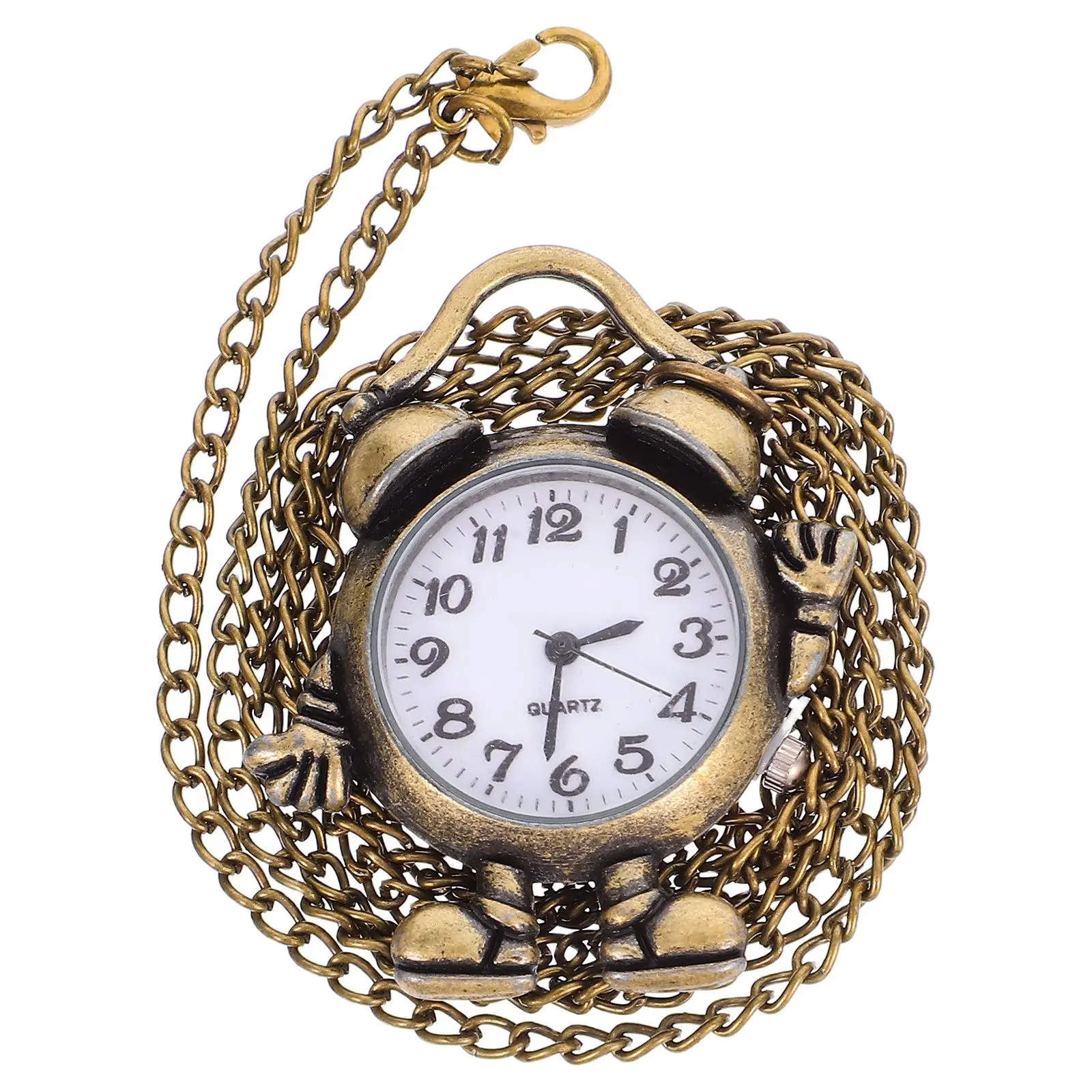 Retro Hanging Watch Vintage Quartz Pocket Watch Durable Mechanical Alloy Chain Fashion Gift for Home with Clear Dial Accurate
Retro Hanging Watch Vintage Quartz Pocket Watch Durable Mechanical Alloy Chain Fashion Gift for Home with Clear Dial Accurate