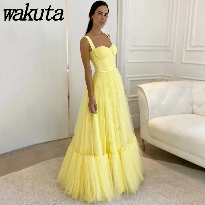 Wakuta Fashion Women Spaghetti Straps Formal Party Evening Gowns for Prom Wedding Dresses 2024 Luxury Vestidos De Festa Luxo
Wakuta Fashion Women Spaghetti Straps Formal Party Evening Gowns for Prom Wedding Dresses 2024 Luxury Vestidos De Festa Luxo