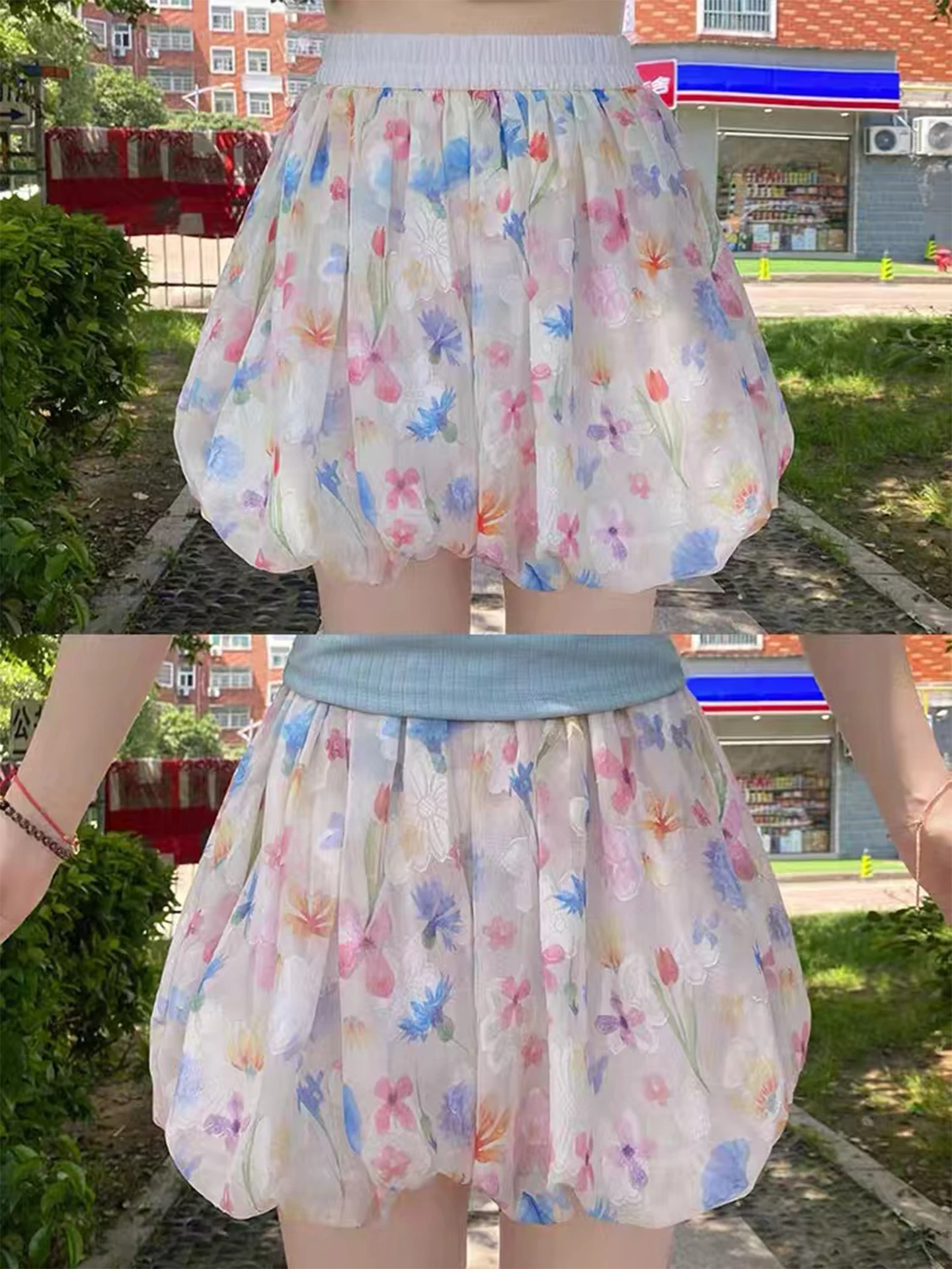 Ice Silk Floral Short Pants Women's Casual Summer Thin Large Size 200 Pounds Fat MM Small Lantern Bud Loose Fit Skirt Pants
Ice Silk Floral Short Pants Women's Casual Summer Thin Large Size 200 Pounds Fat MM Small Lantern Bud Loose Fit Skirt Pants