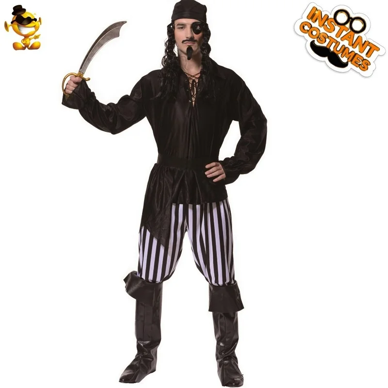 Halloween Adult Male Pirate Party Costume Polyester Material Authentic Looking Pirate Clothes for Men's Cosplay Celebration
Halloween Adult Male Pirate Party Costume Polyester Material Authentic Looking Pirate Clothes for Men's Cosplay Celebration