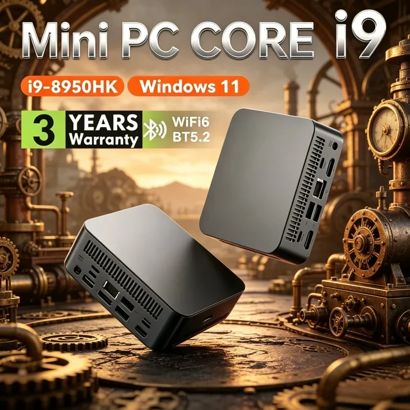 2026 Opulent Agile MINI PC Windows 11 Pro Core I9 8950HK RAM 1TB SSD WIFI 6 BT5.2 4K HD Zephyrine Multimedia Gaming
2026 Opulent Agile MINI PC Windows 11 Pro Core I9 8950HK RAM 1TB SSD WIFI 6 BT5.2 4K HD Zephyrine Multimedia Gaming