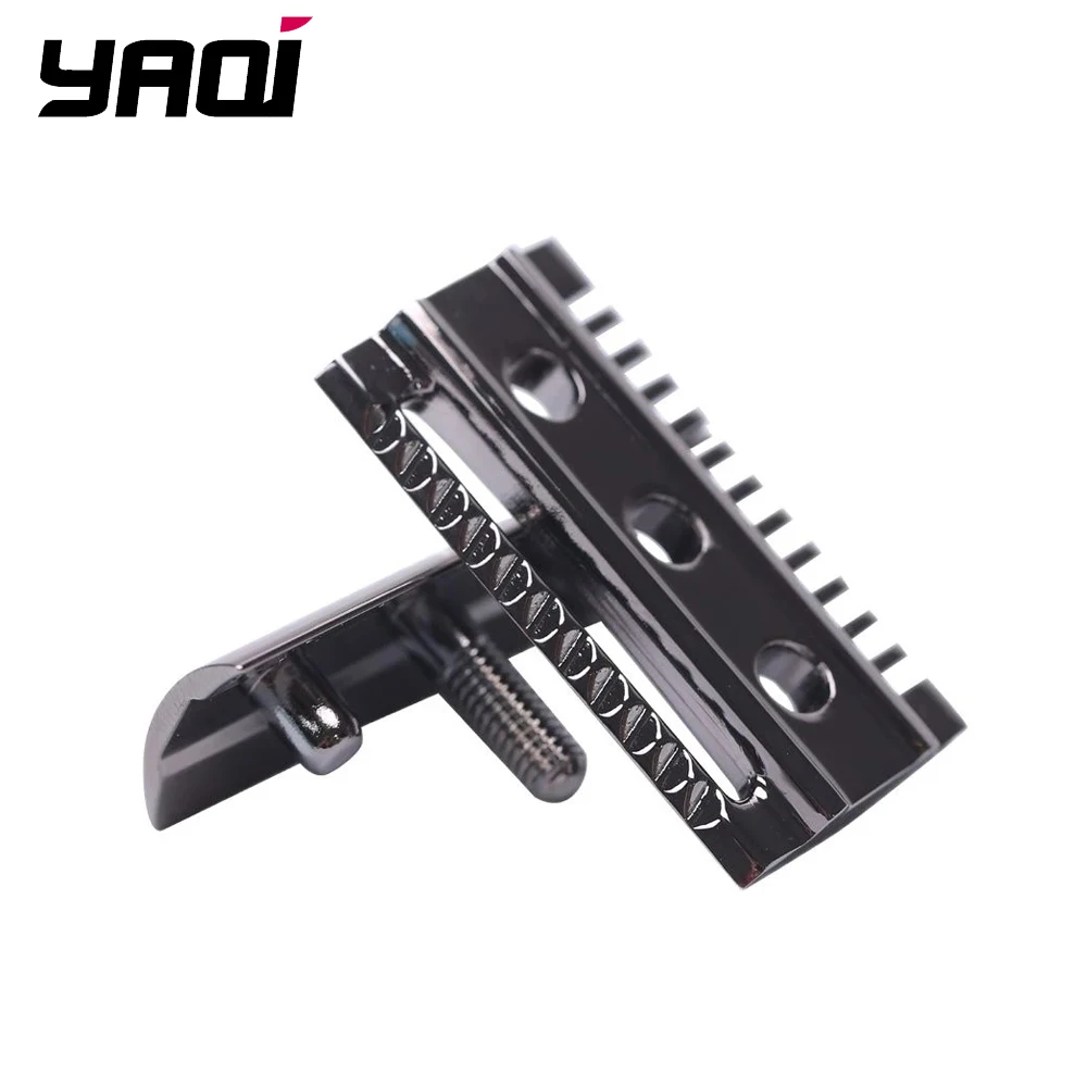 "The "FLIPSIDE by Yaqi" A Dual Comb Dual Aggression Level Razor Head In Chrome In Gunmetal
"The "FLIPSIDE by Yaqi" A Dual Comb Dual Aggression Level Razor Head In Chrome In Gunmetal