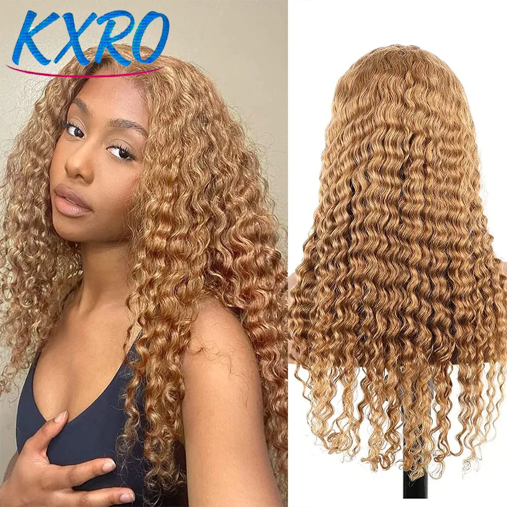 Honey Blonde 13x6 HD Lace Curly Human Hair Wig Deep Wave Frontal Wigs For Women Colored Lace Front Human Hair Wigs For Woman
Honey Blonde 13x6 HD Lace Curly Human Hair Wig Deep Wave Frontal Wigs For Women Colored Lace Front Human Hair Wigs For Woman