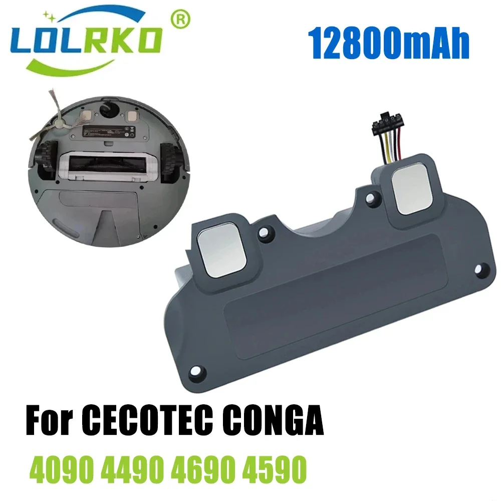 Аккумуляторная батарея для робота CECOTEC CONGA 14,8 12800 100% 4090 4490, 4690 в, 4590 мАч
Аккумуляторная батарея для робота CECOTEC CONGA 14,8 12800 100% 4090 4490, 4690 в, 4590 мАч