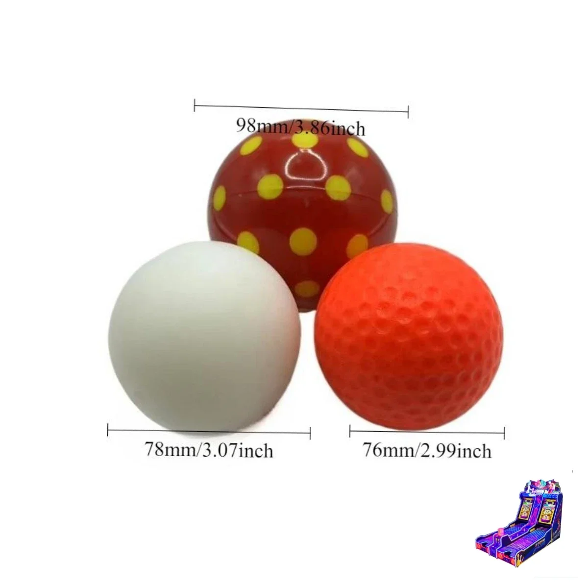 Arcade City Kids 77mm Solid Bowling Ball for Space Jungle Big Eye Bowling Party Shiyu Extreme 100mm Coin Operated Machine
Arcade City Kids 77mm Solid Bowling Ball for Space Jungle Big Eye Bowling Party Shiyu Extreme 100mm Coin Operated Machine