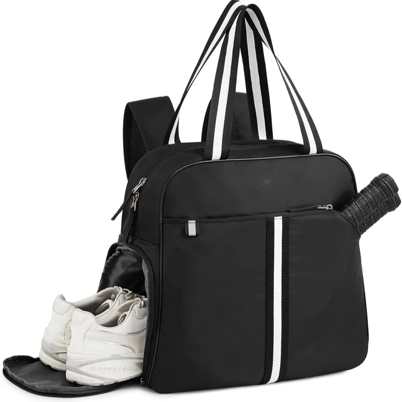 Nylon Pickleball Paddle Shoulder Bag Large Capacity Waterproof Pickleball Crossbody Bag with Shoes Compartment Breathable
Nylon Pickleball Paddle Shoulder Bag Large Capacity Waterproof Pickleball Crossbody Bag with Shoes Compartment Breathable