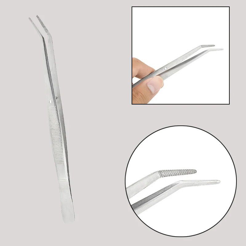 Stainless Steel Dental Cotton Tweezers Filling Clip & Cotton Roll Holder Nail Art Nippers for Medical Surgical Use
Stainless Steel Dental Cotton Tweezers Filling Clip & Cotton Roll Holder Nail Art Nippers for Medical Surgical Use