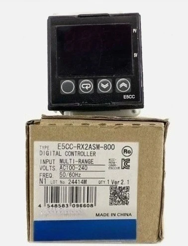 Абсолютно новый оригинальный терморегулятор E5CC-RX2ASM-800 с датчиком температуры. Быстрая доставка.
Абсолютно новый оригинальный терморегулятор E5CC-RX2ASM-800 с датчиком температуры. Быстрая доставка.