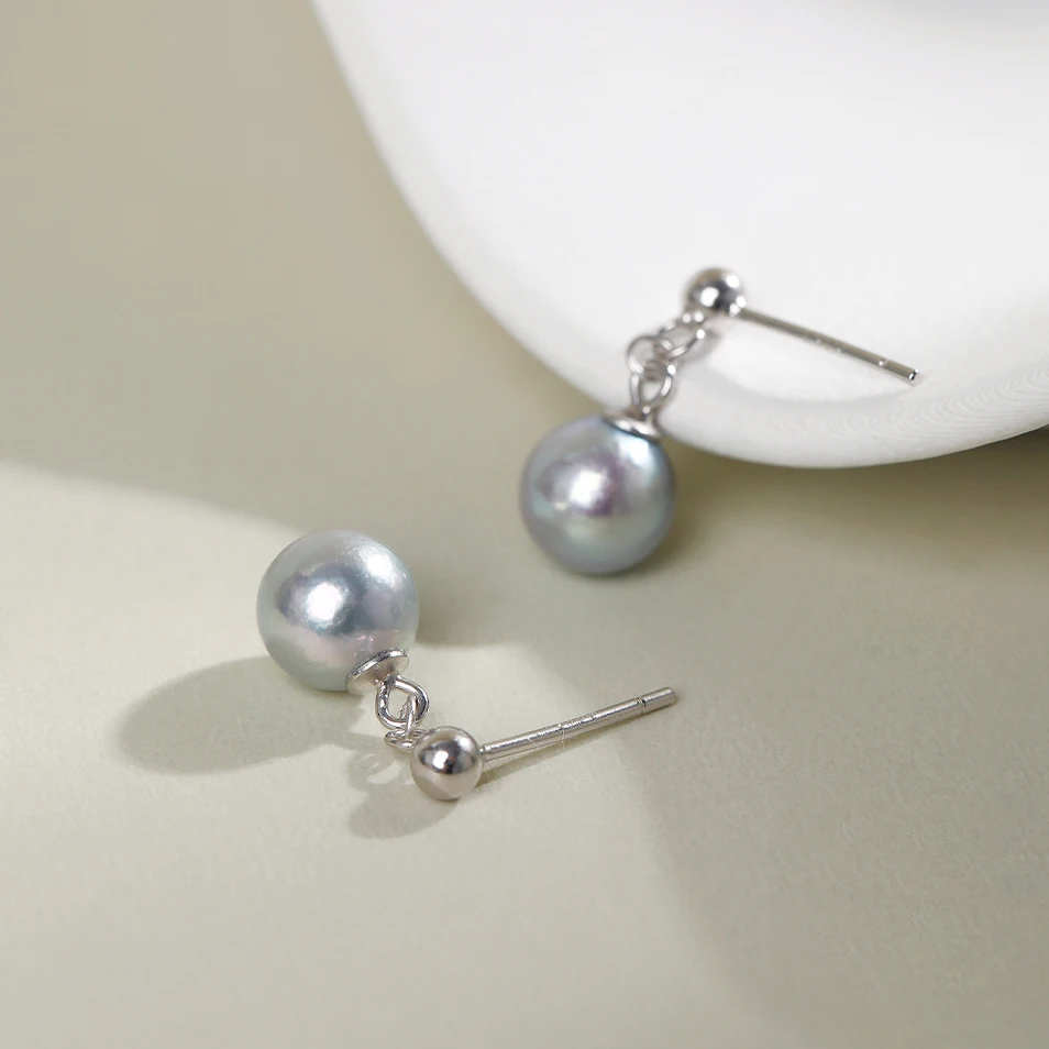 ( Gift Box ) Gorgeous AAA Real Nature 8-9mm South Sea White Round Pearl Stud Drop Dangle Earrings At Party For Wedding
( Gift Box ) Gorgeous AAA Real Nature 8-9mm South Sea White Round Pearl Stud Drop Dangle Earrings At Party For Wedding