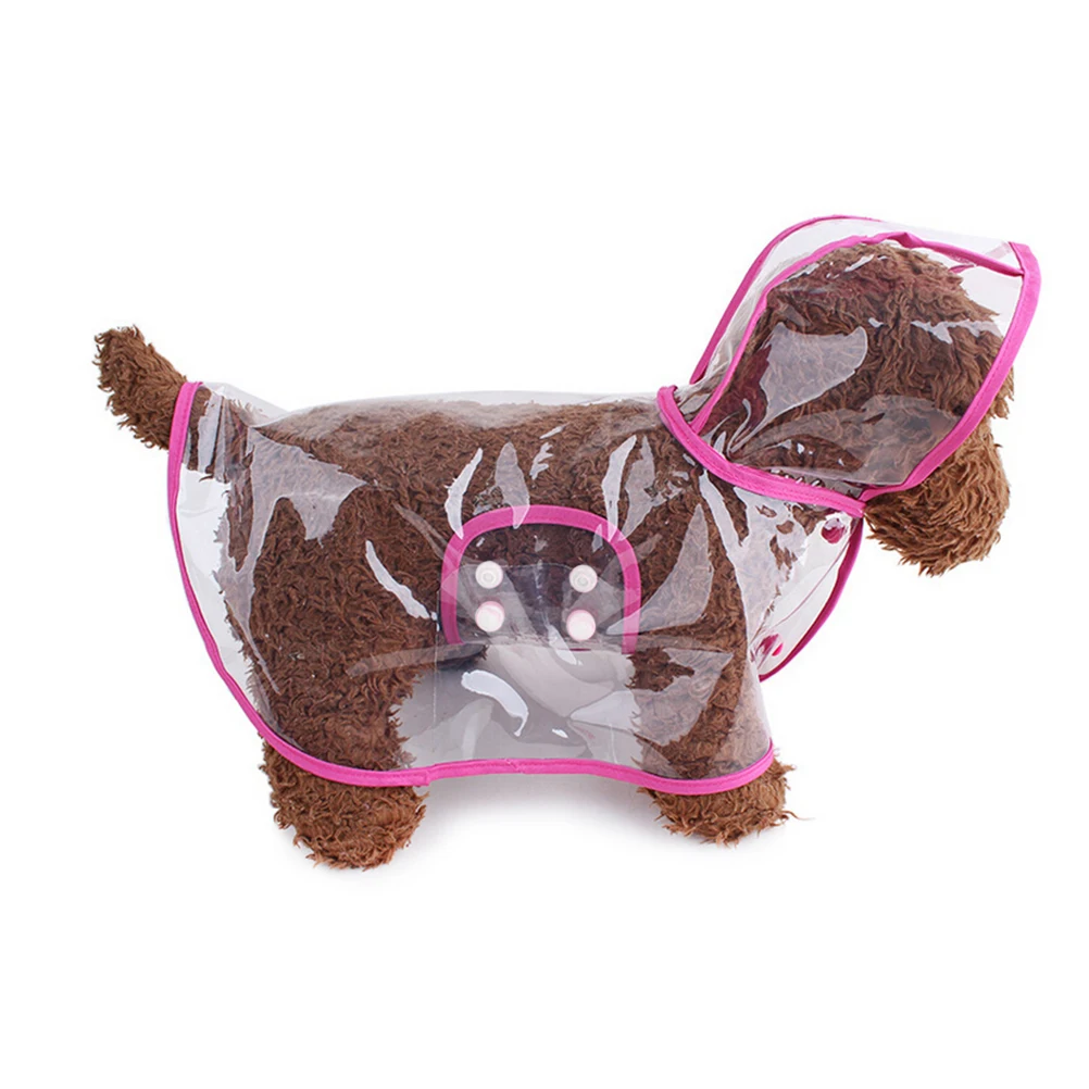Transparent Waterproof Pet Raincoat Hooded Cute Creative Small Dogs Puppy Rainwear Clothes Lightweight Portable Dog Coats
Transparent Waterproof Pet Raincoat Hooded Cute Creative Small Dogs Puppy Rainwear Clothes Lightweight Portable Dog Coats