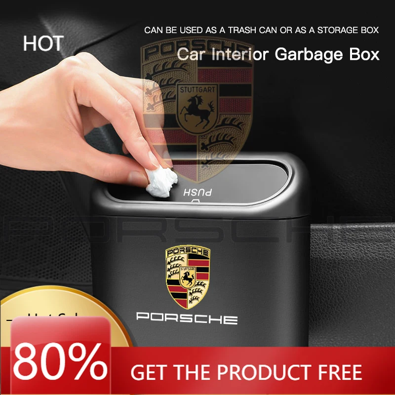Porsche Car Sticker Car Trash Bin Storage Box Hanging Trash Interior Accessories For Porsche Cayenne Panamera Macan 911 718 Tayc
Porsche Car Sticker Car Trash Bin Storage Box Hanging Trash Interior Accessories For Porsche Cayenne Panamera Macan 911 718 Tayc