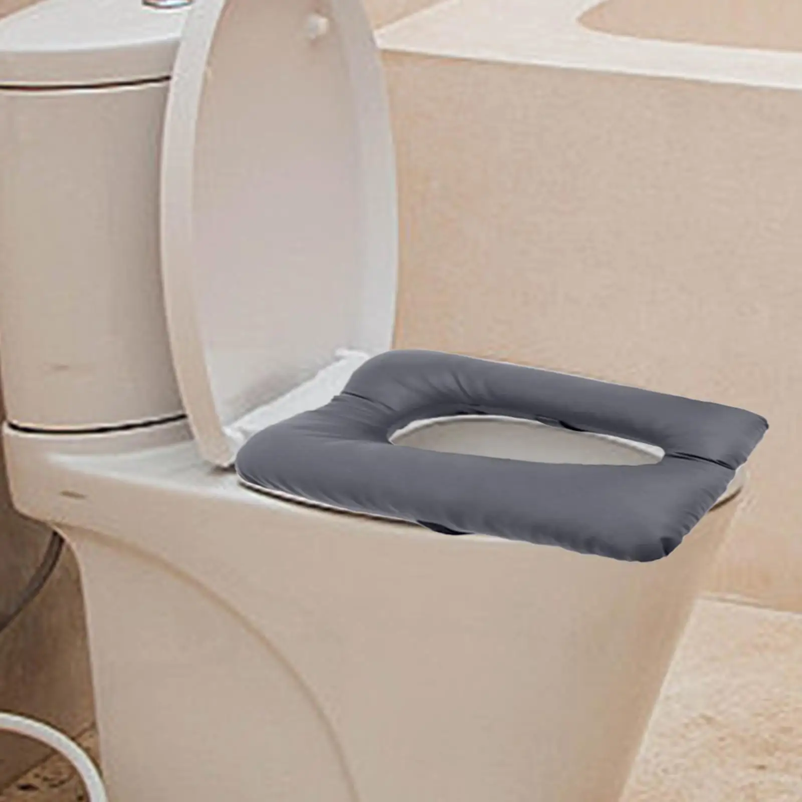 Commode Seat Cushion Portable Soft Comfortable Padded Camping Toilet Toilet Seat
Commode Seat Cushion Portable Soft Comfortable Padded Camping Toilet Toilet Seat