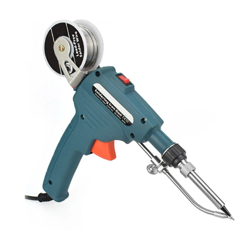 GYTB-ручной паяльник с внутренним нагревом, автоматическая отправка оловянного пистолета, паяльная станция, сварочный инструмент для ремонта, 110 В, вилка стандарта США 
GYTB-ручной паяльник с внутренним нагревом, автоматическая отправка оловянного пистолета, паяльная станция, сварочный инструмент для ремонта, 110 В, вилка стандарта США