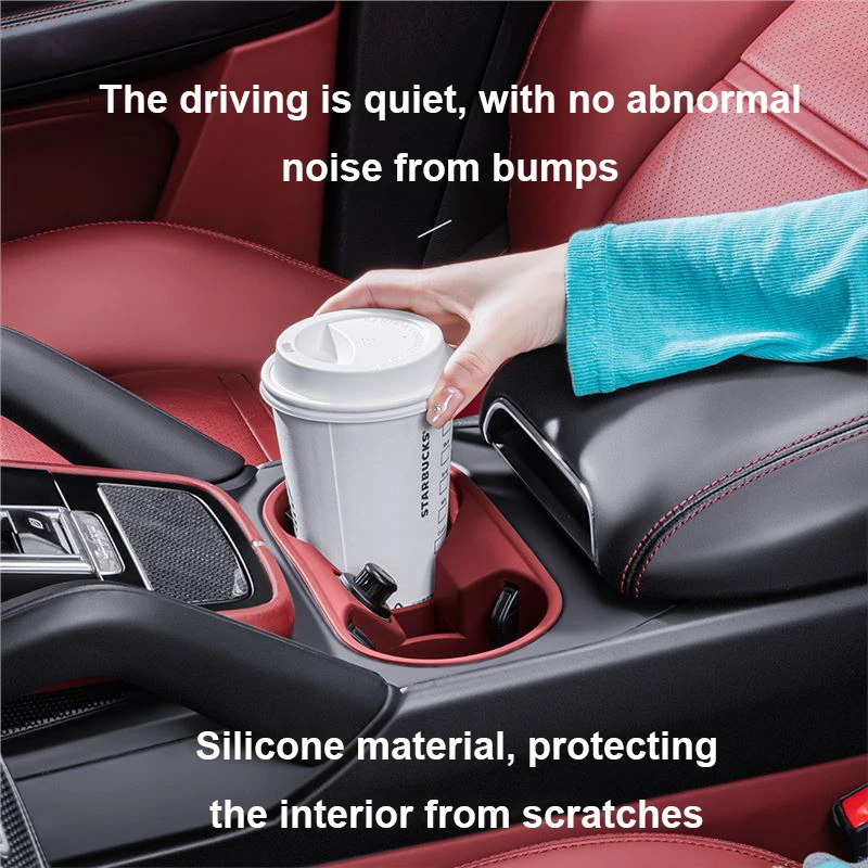 Silicone Car Cup Holder Center Console Bottle Holder Insert Anti Slip Pad For Porsche Cayenne 2018 2019 2020 2021 2022 2023 2024
Silicone Car Cup Holder Center Console Bottle Holder Insert Anti Slip Pad For Porsche Cayenne 2018 2019 2020 2021 2022 2023 2024