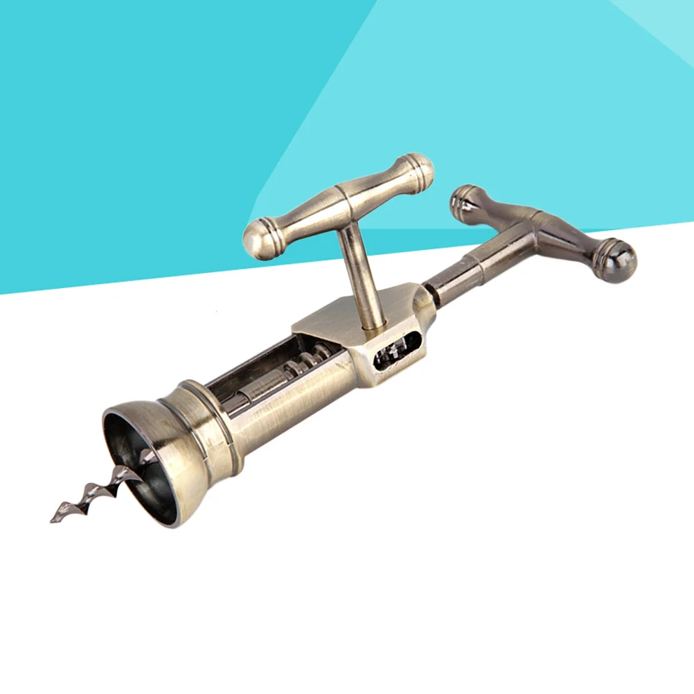 Red Wine Bottle Opener Zinc Alloy Retro Bronze Corkscrew Easy Use Comfortable Handle for Kitchen Bar Restaurant Wine
Red Wine Bottle Opener Zinc Alloy Retro Bronze Corkscrew Easy Use Comfortable Handle for Kitchen Bar Restaurant Wine