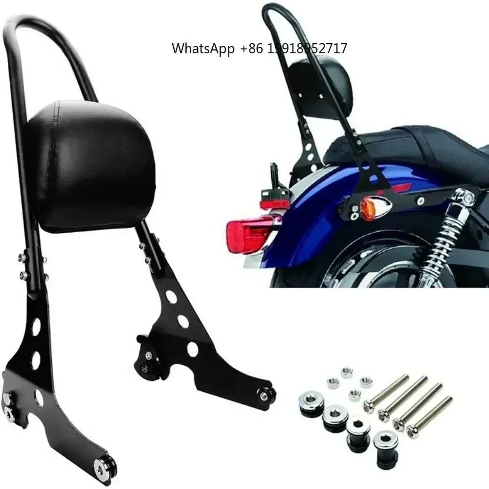 For Sportster XL883C 883R 2004-2022 XL1200C 1200S 1996-2000 Motorcycle Detachable Rear Passenger Backrest Sissy Bar Seat
For Sportster XL883C 883R 2004-2022 XL1200C 1200S 1996-2000 Motorcycle Detachable Rear Passenger Backrest Sissy Bar Seat