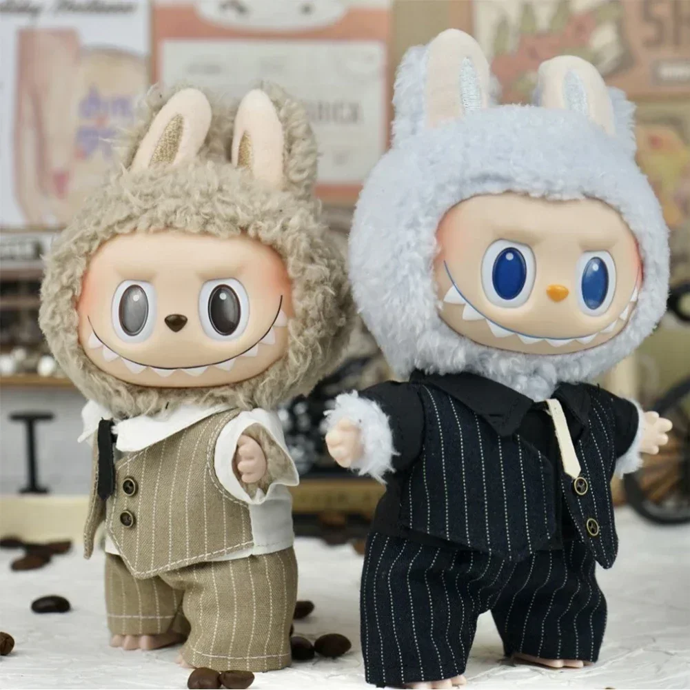 17cm Cute Striped Musician Suit Mini Plush Doll'S Clothes Outfit Accessories For Korea Kpop Exo Labubu II Idol Dolls Clothing
17cm Cute Striped Musician Suit Mini Plush Doll'S Clothes Outfit Accessories For Korea Kpop Exo Labubu II Idol Dolls Clothing