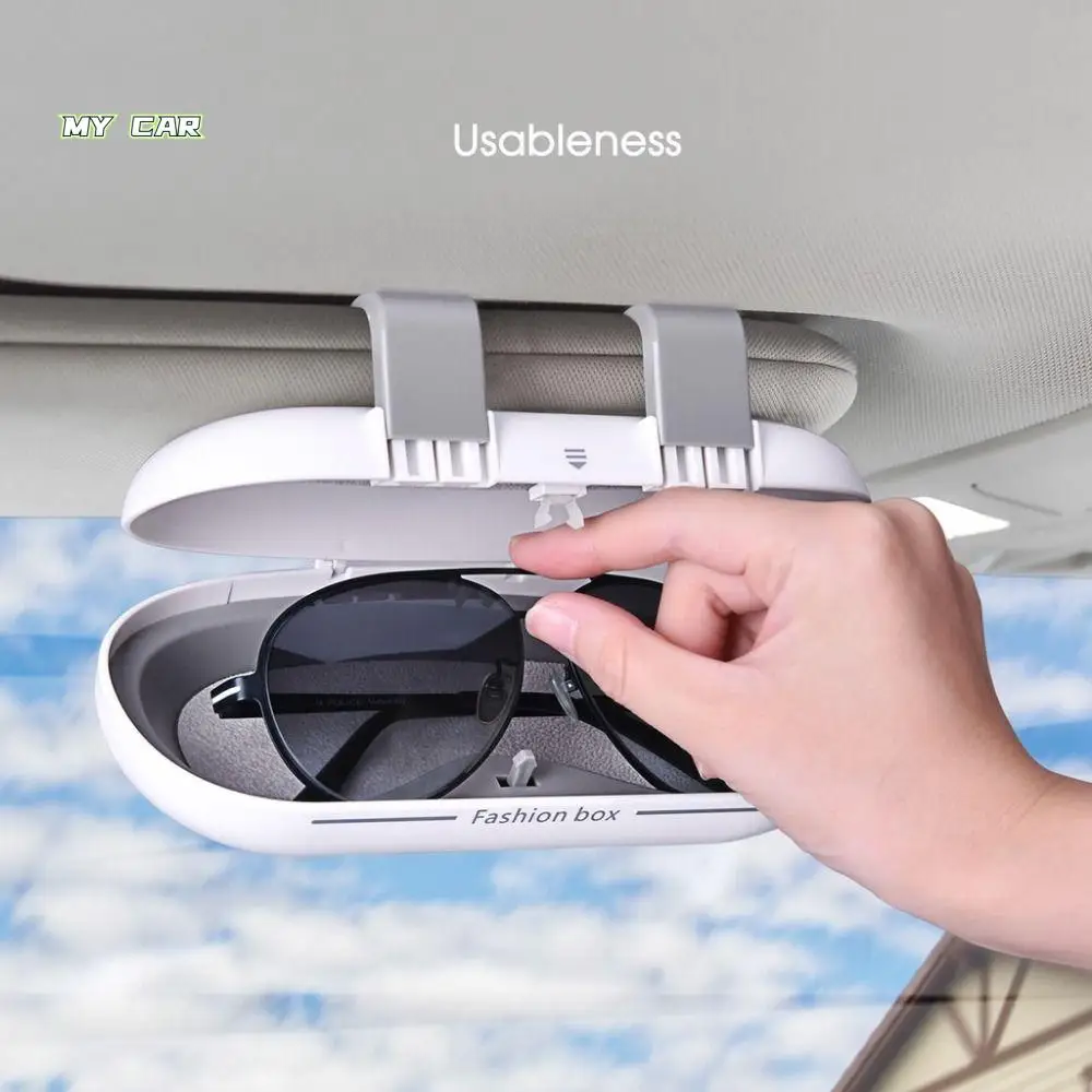 Dustproof Car Sun Visor Glasses Box Multifunctional Durable Sun Visor Card Organizer Portable High Quality Car Glasses Case
Dustproof Car Sun Visor Glasses Box Multifunctional Durable Sun Visor Card Organizer Portable High Quality Car Glasses Case