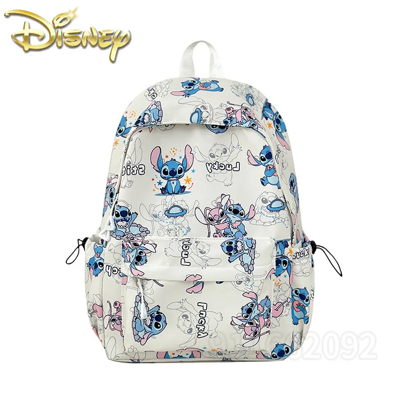 Новый студенческий школьный рюкзак Disney Stitch, милый студенческий рюкзак с нейлоновым принтом, большой вместительный повседневный легкий рюкзак
Новый студенческий школьный рюкзак Disney Stitch, милый студенческий рюкзак с нейлоновым принтом, большой вместительный повседневный легкий рюкзак