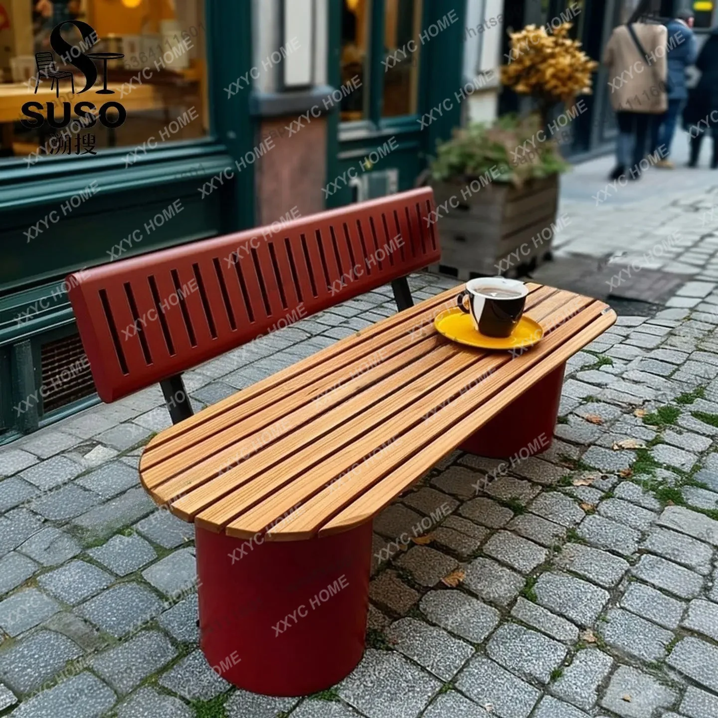 LPark Outdoor Bench Scenic Area Square Community Courtyard Double Backrest Anticorrosive Solid Wood Chair
LPark Outdoor Bench Scenic Area Square Community Courtyard Double Backrest Anticorrosive Solid Wood Chair