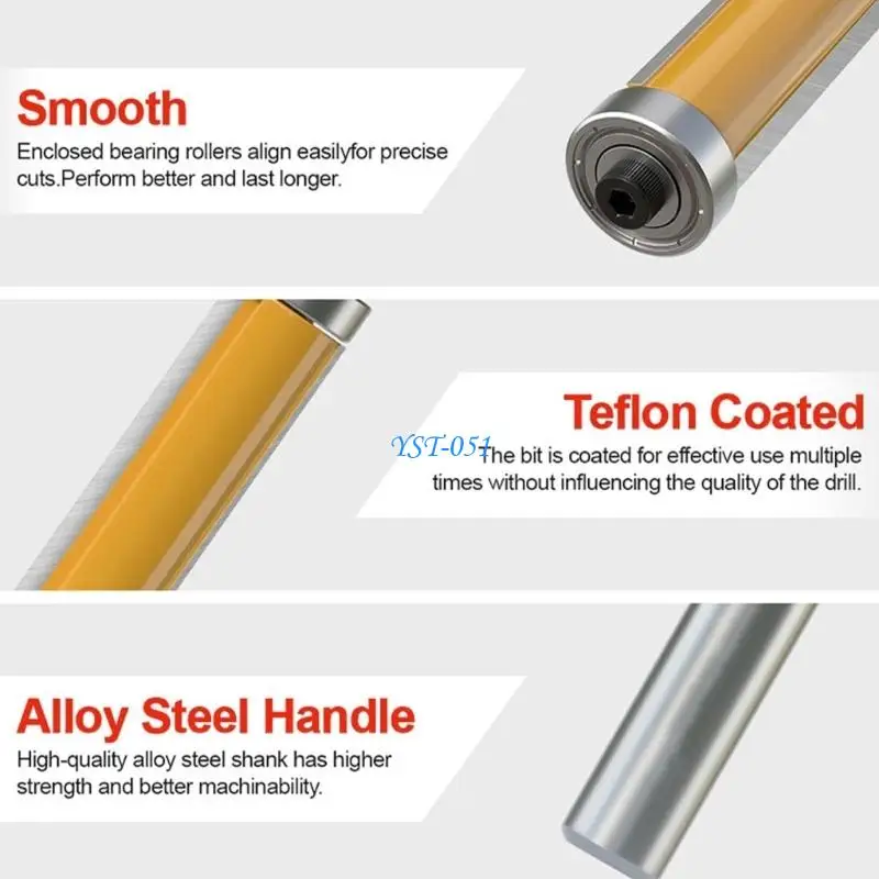 E15A Precisions Steel Engraving Router Bit 1/2inch Shank for Woodworking Carving Grooving Mortising Task
E15A Precisions Steel Engraving Router Bit 1/2inch Shank for Woodworking Carving Grooving Mortising Task