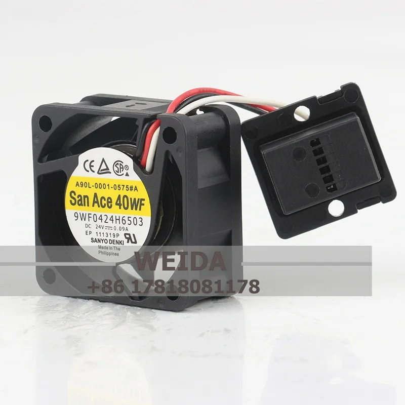 Вентилятор корпуса новый Sanyo 9WF0424H6503 A90L-0001-0575 # Вентилятор охлаждения DC24V 0,09A Вентилятор Fanuc 40*40*20 мм
Вентилятор корпуса новый Sanyo 9WF0424H6503 A90L-0001-0575 # Вентилятор охлаждения DC24V 0,09A Вентилятор Fanuc 40*40*20 мм