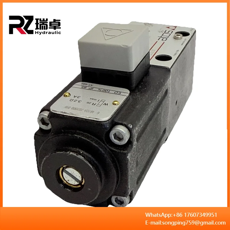 ATOS Solenoid Valve RZGO-A-010/100 20 RZGO-A-033 for Hydraulic System Proportional Relief Valve
ATOS Solenoid Valve RZGO-A-010/100 20 RZGO-A-033 for Hydraulic System Proportional Relief Valve