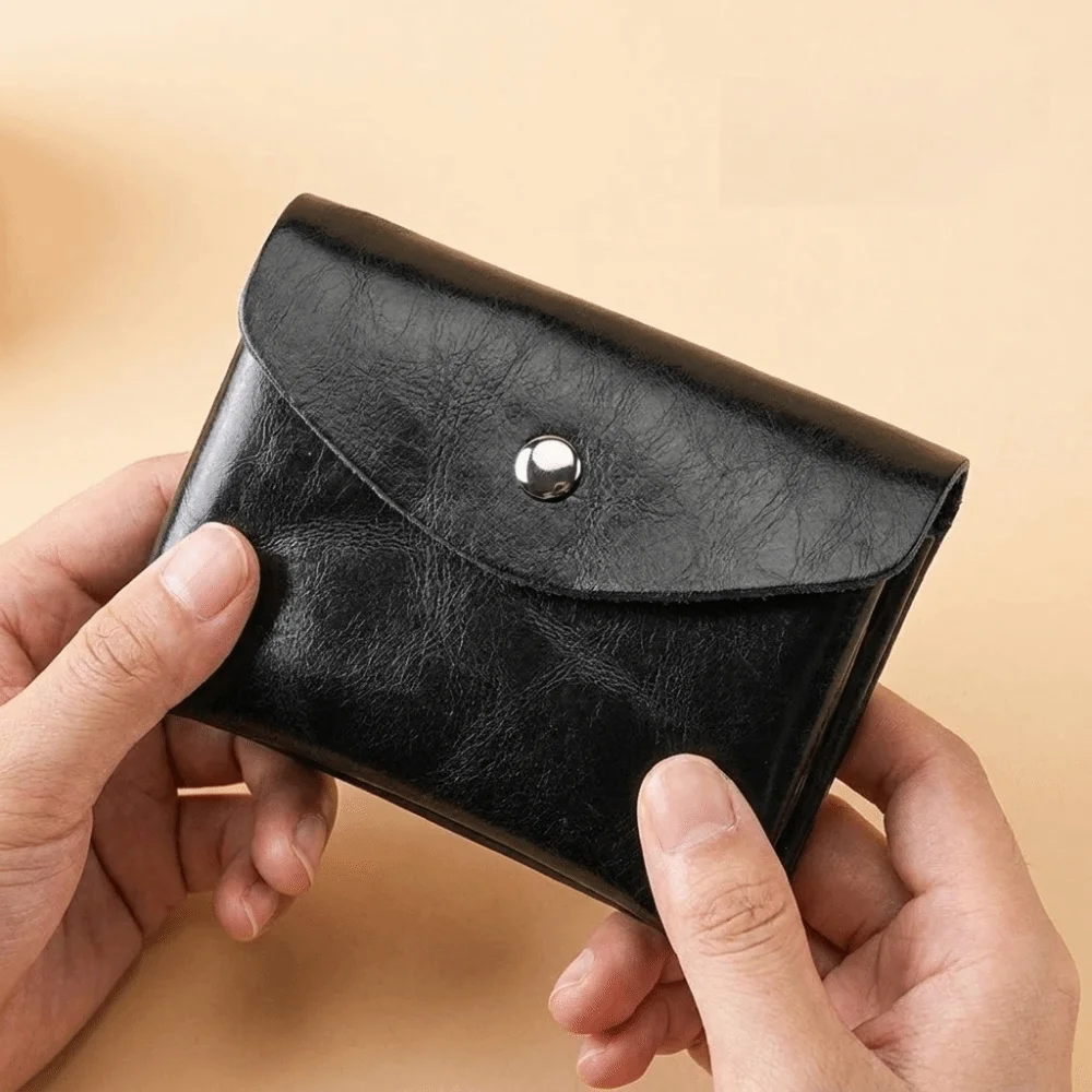 Fashion Double Layer Leather Small Coin Pouch Hasp Zipper Short Wallet Soft Card Holder Mini Purse Bag Outdoor
Fashion Double Layer Leather Small Coin Pouch Hasp Zipper Short Wallet Soft Card Holder Mini Purse Bag Outdoor